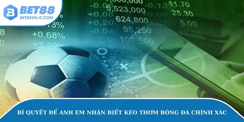 Bí quyết để anh em nhận biết kèo thơm bóng đá chính xác